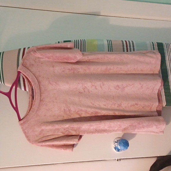 errant Tops - 5 for $15 Errant pink velour t-shirt size medium
